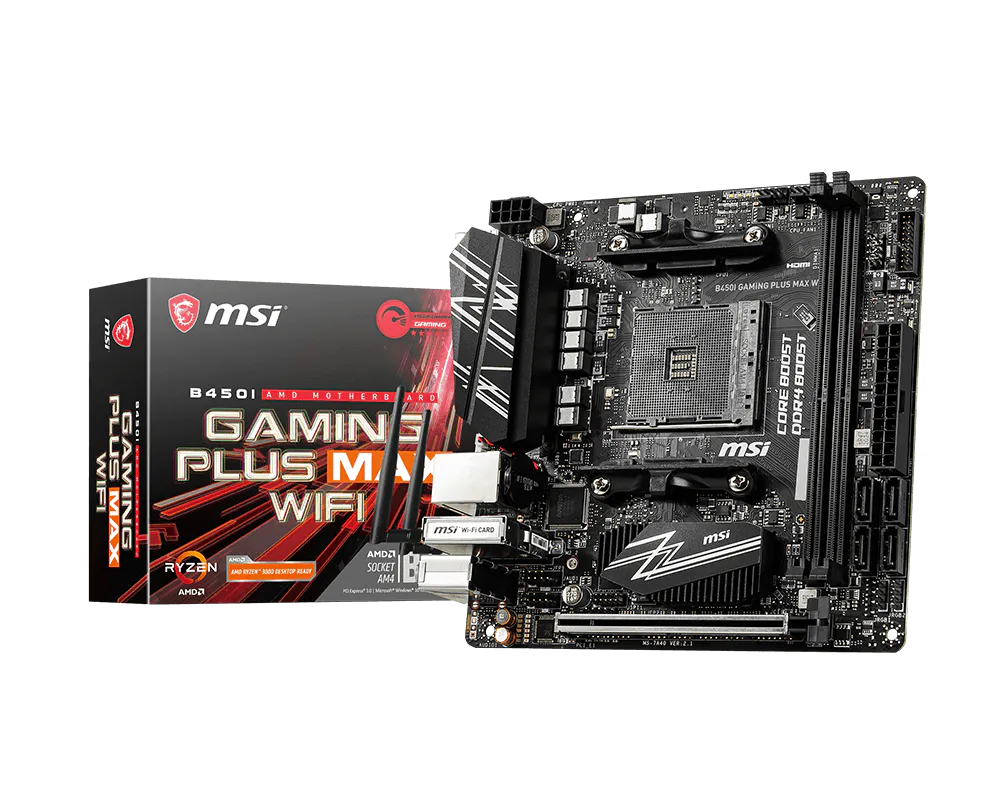 MSI B450I GAMING PLUS MAX WIFI